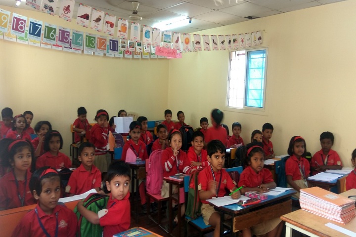 Bharati Vidyapeeth English Medium School-Classroom