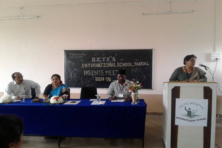 D K T E Society s International School-Parents Meet