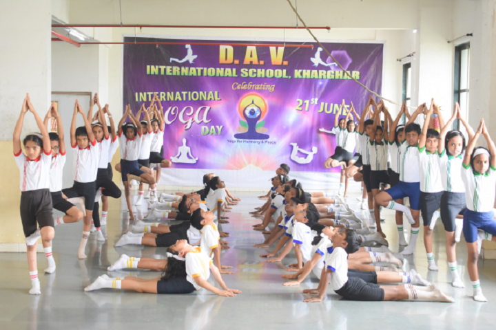 Dav International School-Yoga