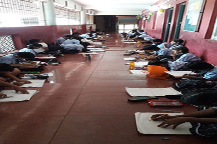David English Medium School-Drawing Competition