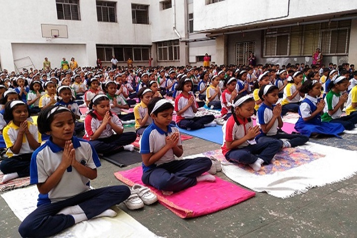Dr D Y Patil Public School-Yoga Day Celebrations