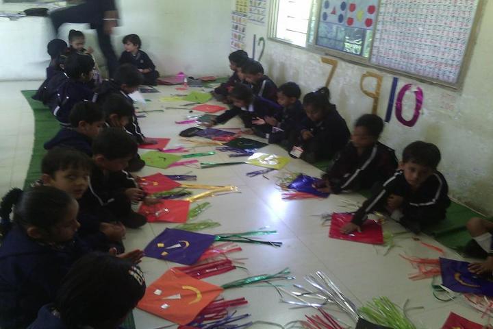Edify School-Kite Making Activity