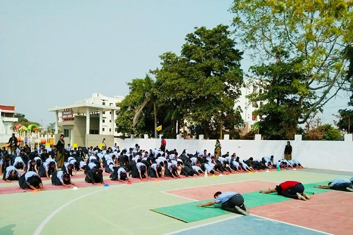 Emerald Heights School-Yoga activity