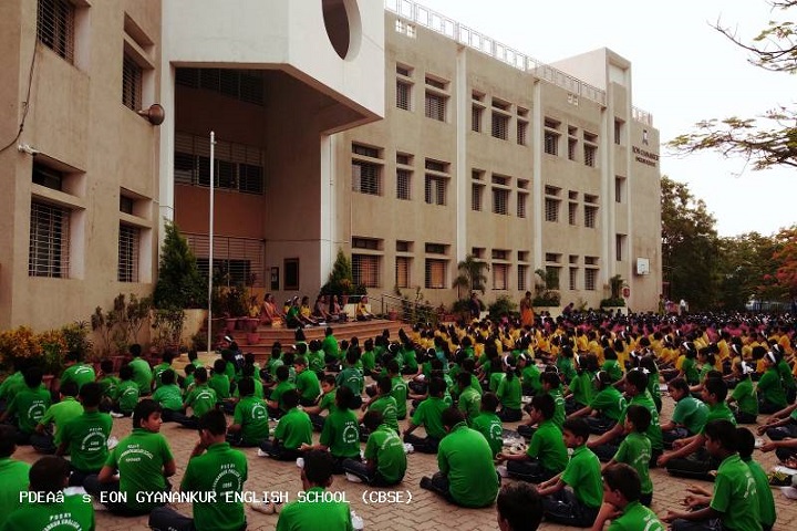 Eon Gyanankur English School-Yoga Day Celebrations