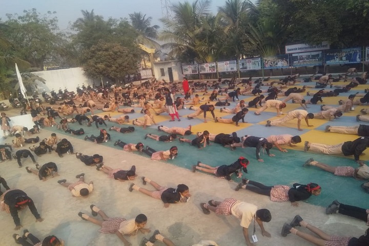 Ganesh International School-Yoga Activity