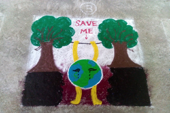Gayatri English Medium School-Environmental Day Celebrations