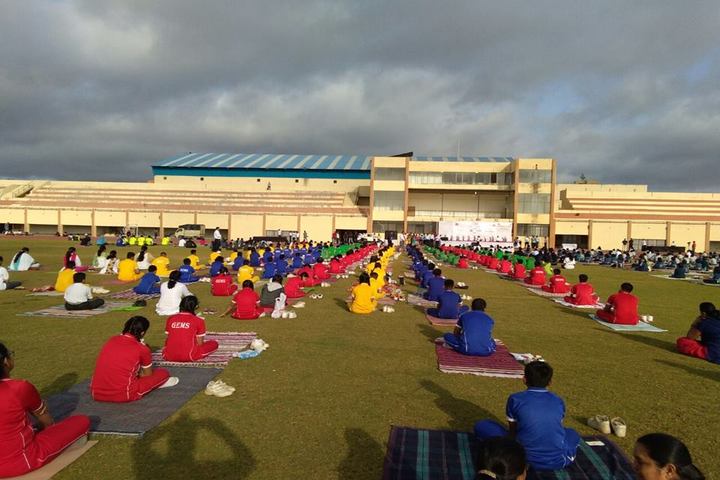 Gems English Medium School-Yoga Day