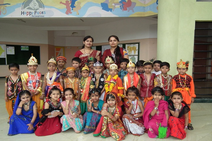 Happy Faces The Concept School-Festive Celebrations