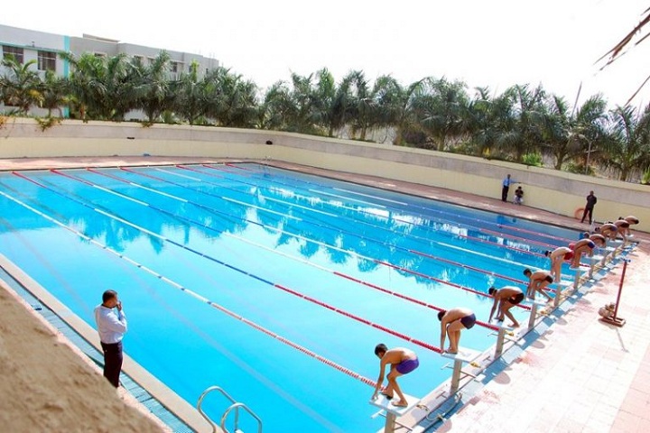 Sharad Pawar International School-swimming pool