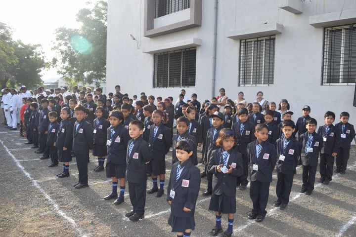 Hon Ratnakarrao Gutte International School-Assembly