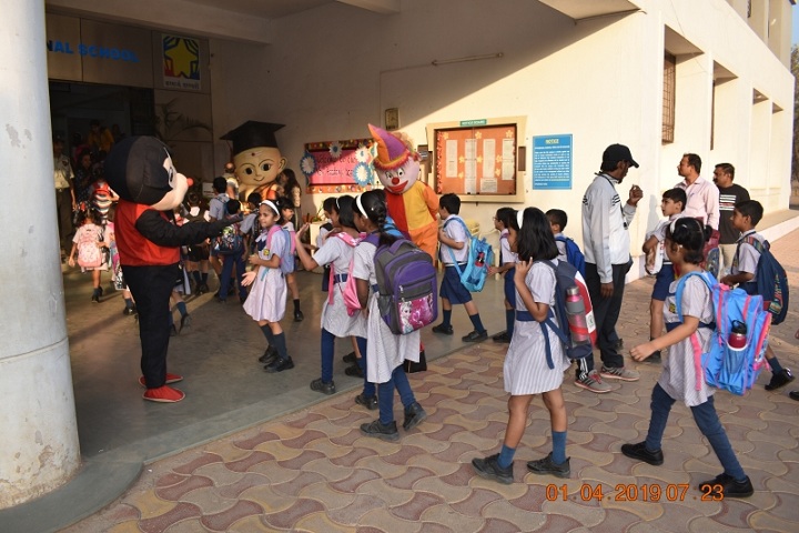 Indira National School-Welcome Day