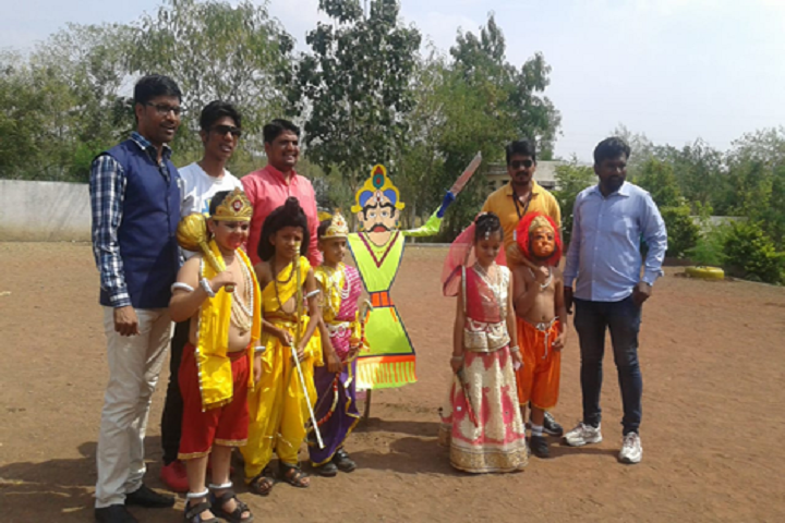 Indus World School-Dushera celebrations