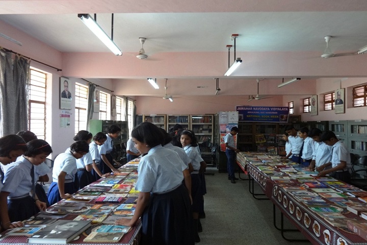 Jawahar Navodaya Vidyalaya-Book Exhibition