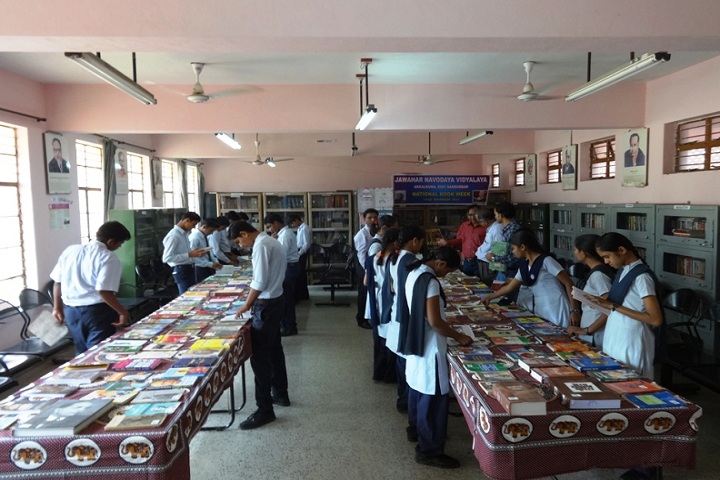Jawahar Navodaya Vidyalaya-Book Exhibition