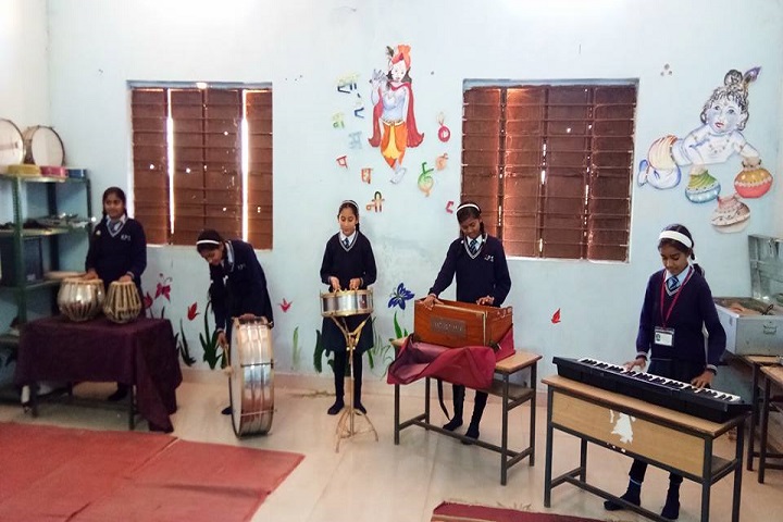 K P Asati Public School-Music room