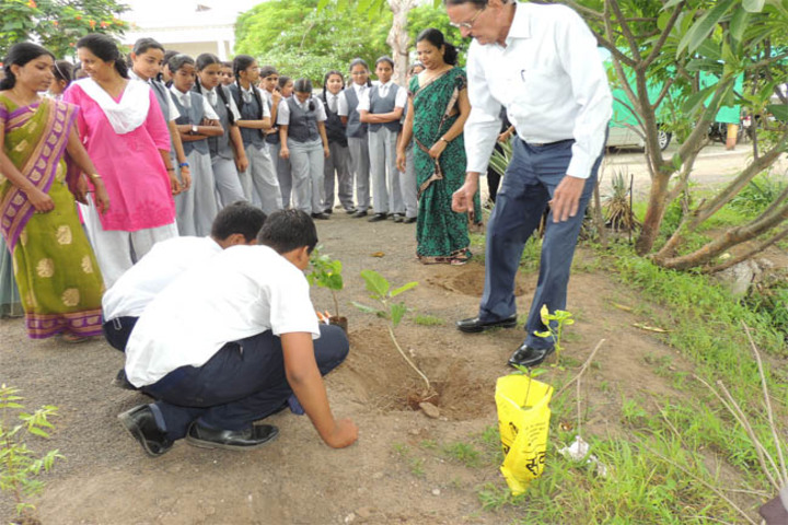 Maharashtra Public School-Tree Plantation