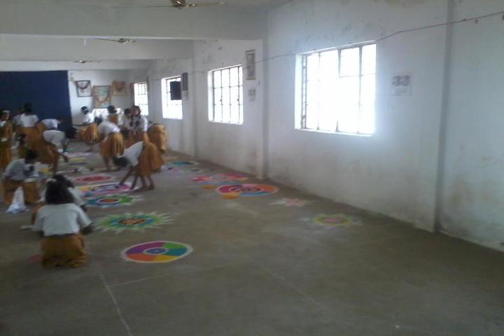 Maharishi Vidya Mandir-Rangoli Competition
