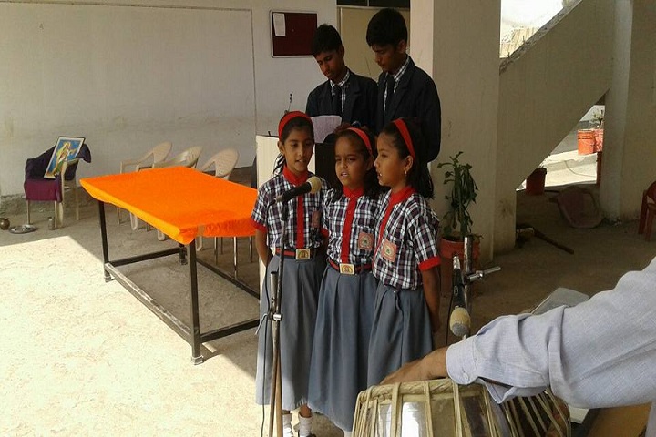 Mahatma Gandhi English School-Singing