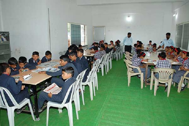 Mahatma Gandhi English School-Library