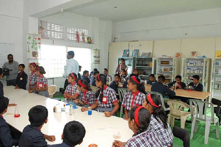 Mahatma Gandhi English School-Science lab