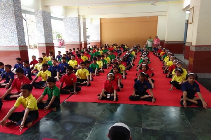 Mahatma International School-Yoga day