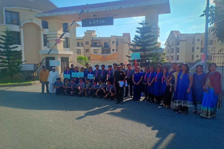 Mamasaheb Khandge English Medium School-Blue Day