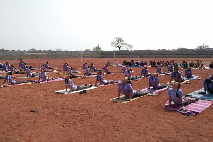 N.V. Chinmaya Vidyalaya-International Yoga Day Celebrations
