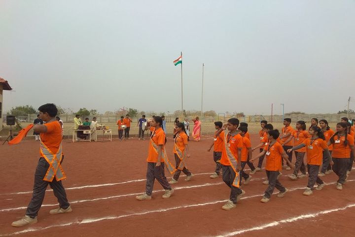 N.V. Chinmaya Vidyalaya-March Past