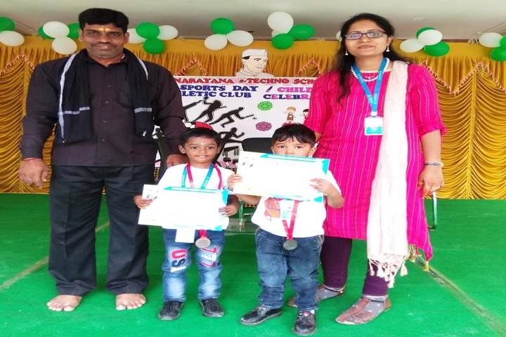 Narayana E Techno School-Prize Distribution