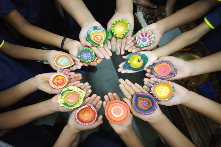 Nav Krishna Valley School-Diwali celebration