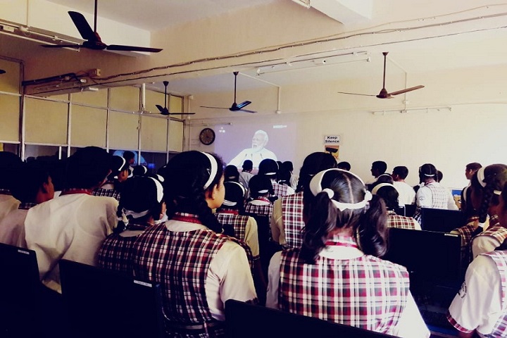 Navnirman High English Medium School-Smartclassroom