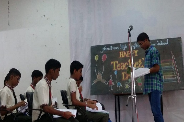 Navnirman High English Medium School-Teachers day celebrations