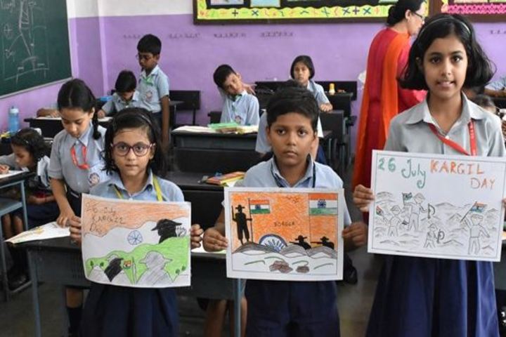 Navy Children School-Drawing