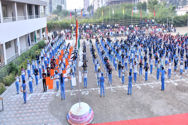 Pandurang International English School-Assembly