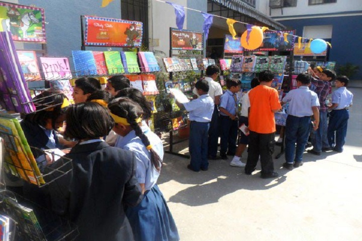 Podar International School-Book Stall at School