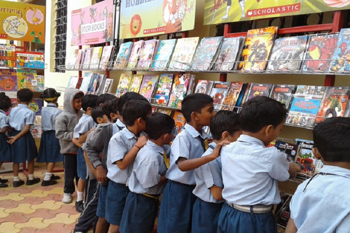 Podar International School-Book Stall at School