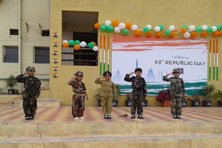 Podar International School-Republic day