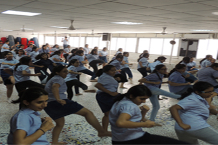 R N Podar School-Karate
