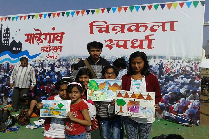 Rajiv Gandhi International School-Drawing Competetion