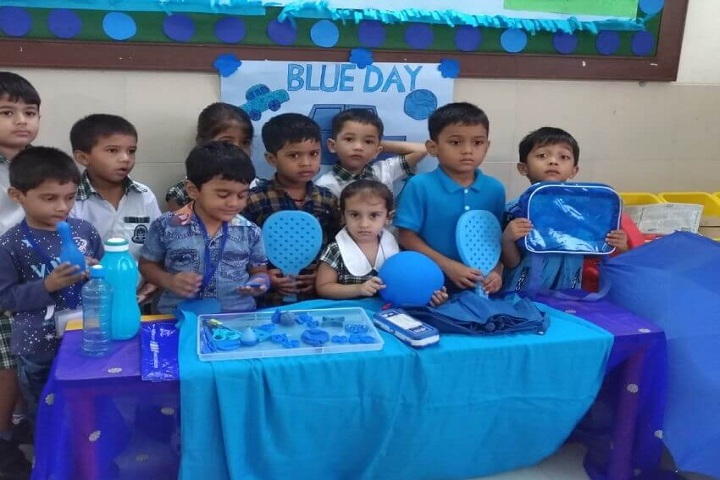 Rizvi Springfield School-Blue Day