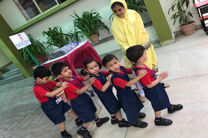 Rustomjie International School-Nursery students