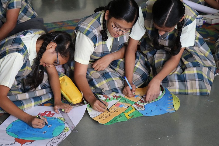 Rustomjie International School-Painting competitions