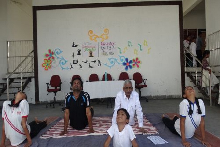 Sai Angels International School-Yoga Class