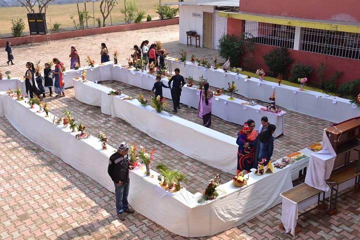 Saket Public School-Flowers Exhibition