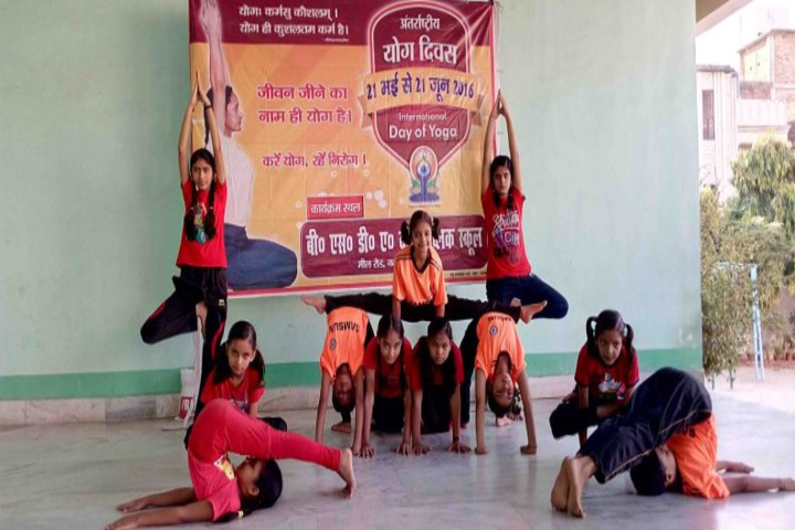 Dav Public School-Yoga Day