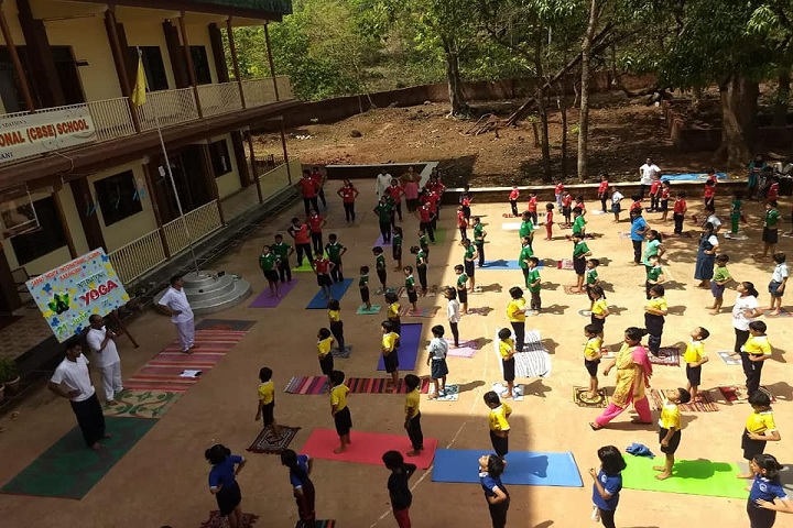 Saroj Mehta Intenational School-Yoga