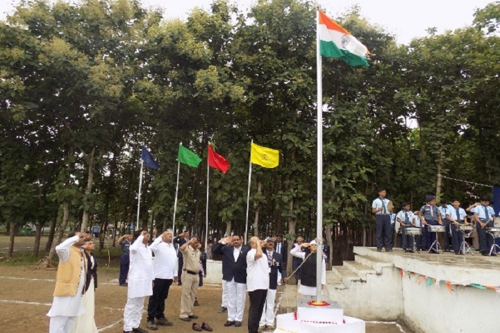 School Of Scholars-Flag hoisting