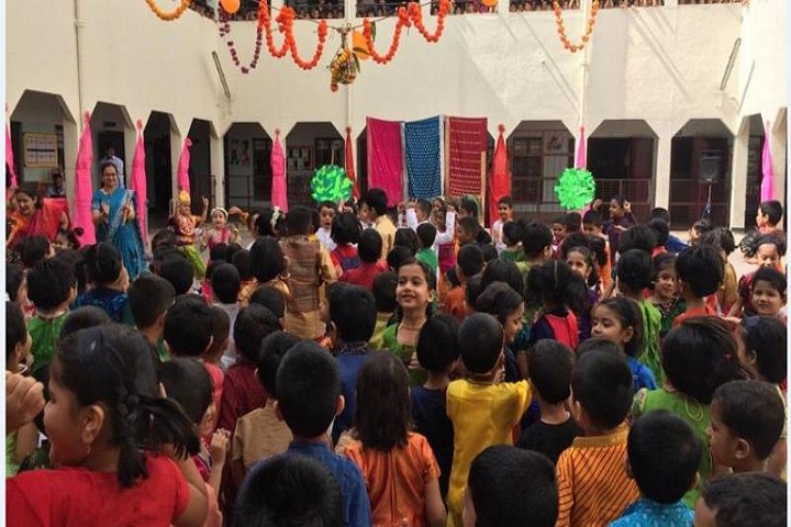 Sevasadan English Medium School-Dahi Handi Celebration