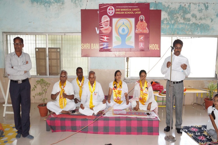 Shri Bankatlal Lahoti English School-Yoga