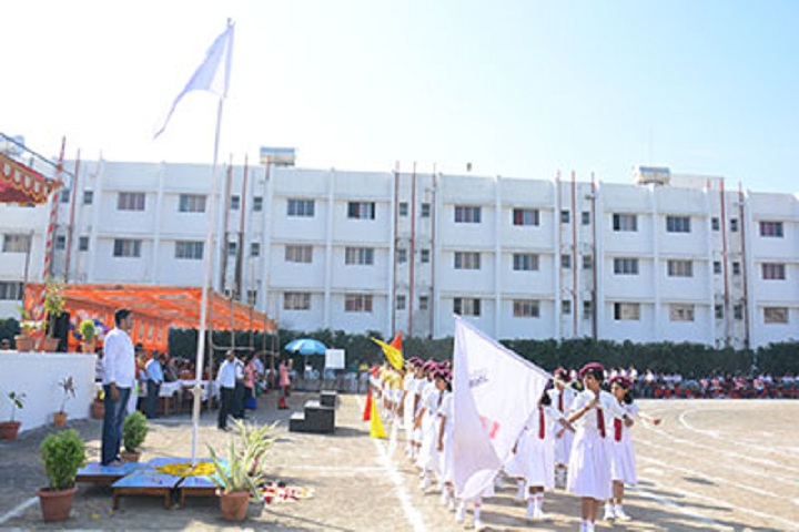 Sinhgad Public School-Flag Hoisting